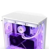GABINETE NZXT H6 FLOW RGB/ VIDRIO TEMPLADO/BLANCO/ATX, MICRO-ATX, MINI-ITX/ MID TOWER/GAMER CC-H61FW-R1