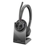 DIADEMA POLY HP  77Y99AA VOYAGER 4320 UC/ INALAMBRICA BLUETOOTH BINAURAL DONGLE USB-A ALCANCE DE 50M HASTA 24 H DE CONVERSACION CONEXION HASTA 2 DISPOSITIVOS CON SOPORTE DE CARGA  77Y99AA
