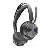 DIADEMA POLY HP 77Y85AA VOYAGER FOCUS 2 UC/ VERSION MICROSOFT TEAMS BLUETOOTH DONGLE USB-A CONEXION DE HASTA 2 DISPOSITIVOS ESTEREO HASTA19 H DE CONVERSACION ALCANCE HASTA 50 M SIN BASE DE CARGA 77Y85AA