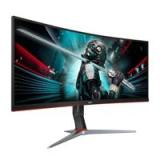 MONITOR AOC GAMER CURVO 24 / NEGRO - ROJO / PANEL VA / HDMI VGA DISPLAYPORT / ASPECTO 16:9 / TR 1 MS / AMD FREE SYNC / 165 HZ / RESOLUCION 1920 X 1080 / 250 CD/M2 / 80 MILLONES A 1 / VESA 100X100 C24G2