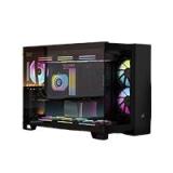 GABINETE CORSAIR 2500X LINK/ NEGRO/SEMI- TORRE/ MICRO-ATX  MITX  /CRISTAL TEMPLADO/GAMER/ (CC-9011267-WW) CC-9011267-WW