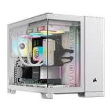 GABINETE CORSAIR 2500X LINK /BLANCO /SEMITORRE/MICROATX-MITX / CRISTAL TEMPLADO/GAMER/ RGB (CC-9011268-WW)  CC-9011268-WW