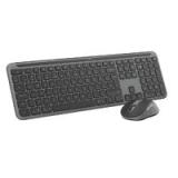 TECLADO/MOUSE LOGITECH MK950 SIGNATURE SLIM INALAMBRICO USB BOLT GRAFITO 920-012473