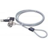 Manhattan 440271 Round key Plata cable antirrobo 440271