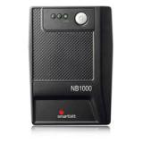 NO BREAK  SMARTBITT 1000VA/500 WATTS, 6 CONTACTOS, PROTECCIÓN DE LINEA TELEFÓNICA RJ-11 SBNB1000