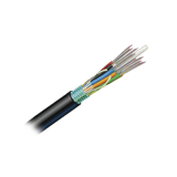 Cable de Fibra Óptica de 12 hilos, OSP (Planta Externa), No Armada, Gel, MDPE (Polietileno de media densidad), Monomodo OS2, 1 Metro 9PE8C012G-E201A