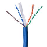 Bobina de cable UTP 4 pares CAT6, color Azul, 23 AWG, 305M, GCB-006