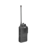 Radio ICOM IC-F4003H portátil analógico UHF en rango de frecuencia de 450-520 MHz, 5 W de potencia de RF, 16 canales. Incluye: batería, cargador, antena, tapa de accesorios y clip ICF4003H