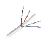 Bobina de cable UTP Cat6 Linkedpro PRO-CAT-6-PLUSW de 305 metros, alto desempeño, super flexible, UL, Cobre, para aplicaciones de CCTV y redes de datos