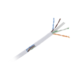 Bobina de Cable UTP Cat6 Linkedpro PRO-CAT-6/W de 305 m (1000 ft), aleación de Cobre y Aluminio (CCA), color blanco, Uso exclusivo interior