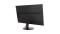 Lenovo ThinkVision S24e LED display 60.5 cm (23.8") Full HD Plana Negro