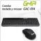 KIT TECLADO MULTIMEDIA Y MOUSE USB GHIA COLOR NEGRO GAC-004