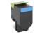 Lexmark 70C8XC0 cartucho de tóner Original Cian 1 pieza(s)
