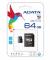 Memoria Micro SD ADATA UHS-I U1 - 64 GB, 30 MB/s, 10 MB/s, Negro
