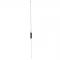Látigo Hustler 6244.8, para antena RUM-450 y LMG450