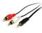 StarTech.com Cable de 1.8m de Audio Estéreo - 3.5mm Macho a 2x RCA Macho
