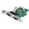 StarTech.com Tarjeta Adaptadora Serial PCI Express RS232 de 2 Puertos - UART 16950 - con Caché FIFO
