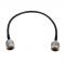Jumper de 30 cm fabricado con cable RG-58U-SYS, conectores \"N\" en ambos extremos SN-58U-N-30