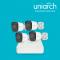 KIT UNIARCH CON 1 GRABADOR NVR-104LS-P4 + 4 CAMARAS IPC-B112-PF28