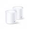 TP-LINK DECO X60(2-PACK) sistema wi-fi de malla Doble banda (2,4 GHz / 5 GHz) Wi-Fi 6 (802.11ax) Bla