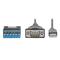 Tripp Lite U209-30N-IND Cable Adaptador USB a RS485 / RS422 FTDI Serial con Retención de COM (USB-A
