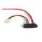 StarTech.com Adaptador Cable Divisor SAS 29 Pines a Molex Macho LP4 y SATA - SFF-8482