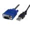 StarTech.com Consola Portátil KVM para Laptop - Adaptador Crash Cart para Convertir una Laptop en C