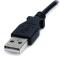 StarTech.com Cable Adaptador 2m USB A Macho a Conector Coaxial Barrel Alimentación Corriente Tipo M