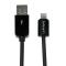StarTech.com Cable 1m Lightning 8 Pin a USB A 2.0 para Apple iPod iPhone 5 iPad - Negro