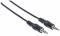 Manhattan 354585 cable de audio 5 m 3,5mm Negro