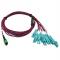 Tripp Lite N846D-03M-16EMG Cable Multiconector de Fibra Óptica OM4 Multimodo 50µm / 125µm OM4, MT