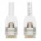 Tripp Lite N262AB-007-WH Cable Ethernet S/FTP Antibacteriano Snagless Certificado Cat6a 10G (RJ45 M/