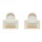 Tripp Lite N261AB-S06-WH Cable Ethernet UTP Delgado Antibacteriano Snagless Certificado Cat6a 10G (R