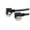 StarTech.com Cable USB 91cm para Impresora Acodado en Ángulo - 1x USB A Macho - 1x USB B Macho - Ad