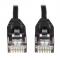 Tripp Lite N261-S10-BK Cable Ethernet UTP Delgado Moldeado Snagless Cat6a 10G (RJ45 M/M), Negro, 3.0