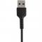 StarTech.com Cable Resistente USB-A a Lightning de 30 cm Negro - Cable de Sincronización y Carga US