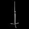 Antena Base VHF, Omnidireccional, Rango de Frecuencia 136 - 174 MHz, 6dB. TX-AB-136-74