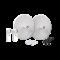 Kit de 2 radios C5X con antenas N5-X25-2PACK (25 dBi), rango de frecuencia extendida (4.9 a 6.4 GHz)