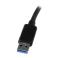 StarTech.com Adaptador Tarjeta de Red NIC Externa USB 3.0 2 Puertos Gigabit Ethernet RJ45 y Puerto U
