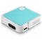 Viewsonic M1 mini Plus video proyector Proyector portátil 120 lúmenes ANSI LED WVGA (854x480) Blan