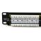 StarTech.com Panel de Parcheo de 24 Puertos RJ45 Cat6 110 - 1U Montaje en Rack - Patch Panel - 45 Gr