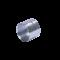 Cople 1/2\" (13mm) pared gruesa con rosca galvanizado etiqueta amarilla JU-PG-12-COP