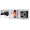 Tripp Lite PS7224 Barra de contactos vertical con 24 tomacorrientes, 120V, 15A, 5-15P, 4.57 m [15 pi