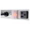 Tripp Lite PS7224 Barra de contactos vertical con 24 tomacorrientes, 120V, 15A, 5-15P, 4.57 m [15 pi
