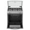 Whirlpool WF7419D estufa Independiente Gas licuado de petróleo (GLP) Gris