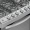Whirlpool WF7419D estufa Independiente Gas licuado de petróleo (GLP) Gris