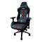 Game Factor Silla CGC650-RD - Gamer, Negro/Rojo Silla universal para juegos Asiento tapizado