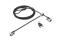 Kensington NanoSaver cable antirrobo Negro, Acero inoxidable 1.8 m