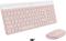 Logitech MK470 Slim Combo teclado Ratón incluido RF inalámbrico QWERTY Español Rosa