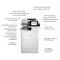 HP Color LaserJet Enterprise Impresora multifunción M776dn, Imprima, copie, escanee y envíe fax op